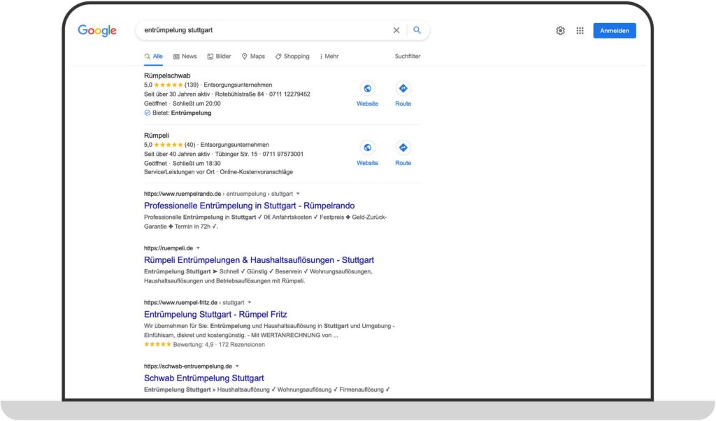 SEO Suchmaschinenoptimierung Agentur Konstanz