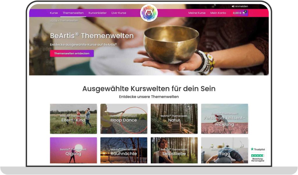 Webdesign BeArtis® Laptop