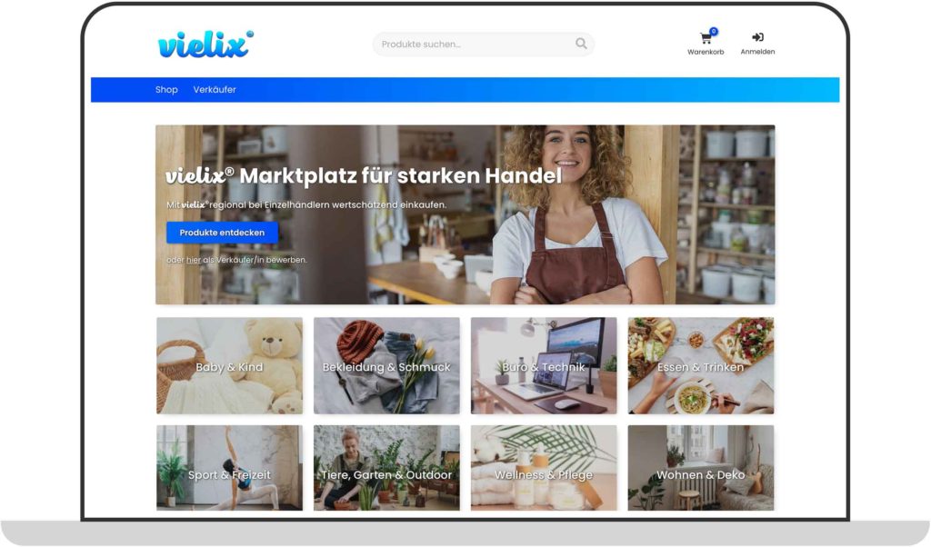 Webdesign vielix® Laptop